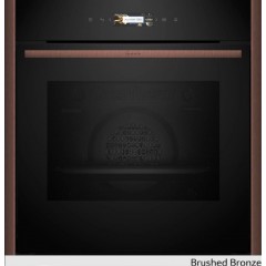 Neff B29CR7KY0 Φούρνος άνω Πάγκου 71lt Π59.6cm Brushed Bronze με Flex Design Kit & Δώρο Βαθύ Ταψί Z12CM10A0